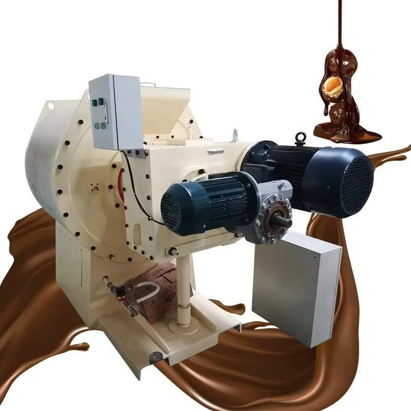 آلة محارة الشوكولاتة الكهربائية آلة تكرير طحن الكاكاو #3