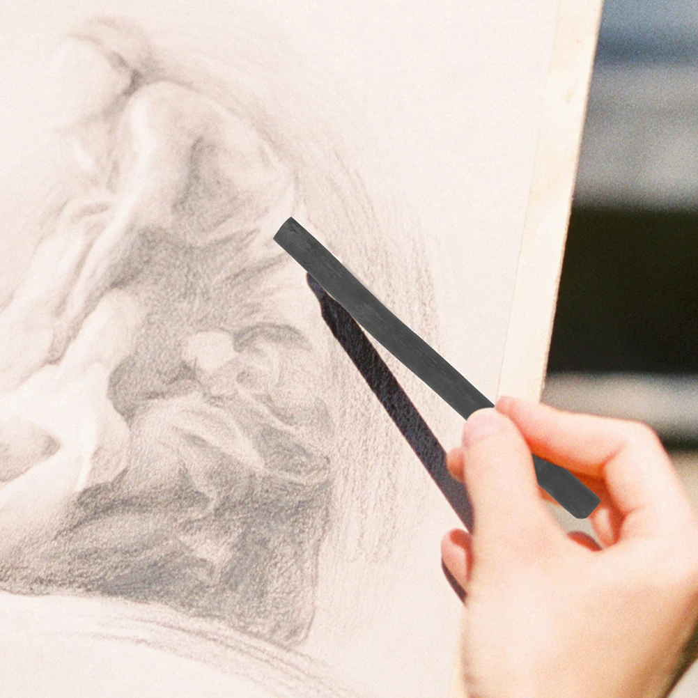 

25pcs Compressed Charcoal Sticks Durable Shading Carbon Willow Pencils for Sketching Painting Students Adults Artist Hobbyist