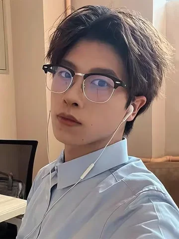 Men Retro Anti-blue Light Glasses Classic Vintage Half Frames Anti Blue Light Blocking Computer Eyeglasses For Women Accessory