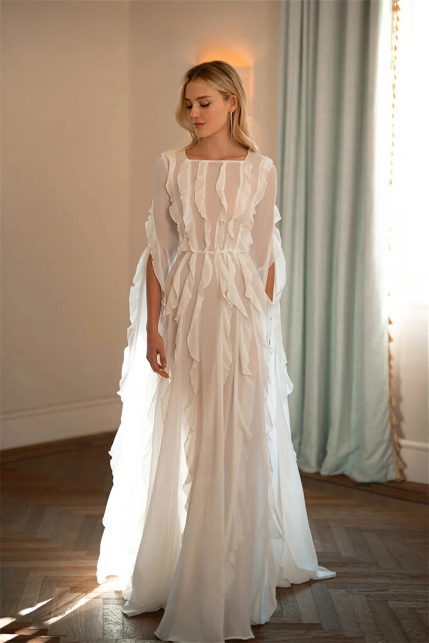 

Формальное шифоновое длинное платье на заказ Вечерние платья Pastrol Унисекс Джерси Ретро Дубай Саудовская Аравия Израиль Пром по индивидуальному заказу