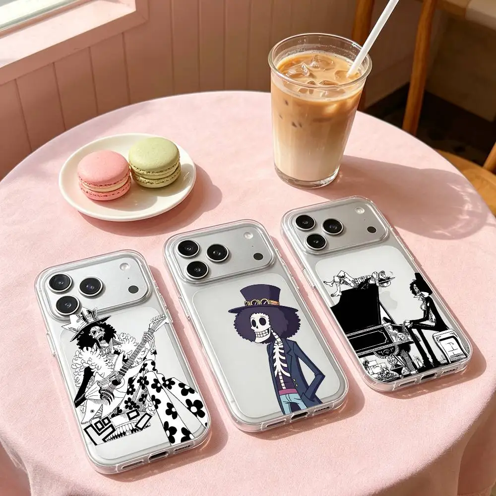 Coole B-Brook Handyhülle für iPhone 17/16/15/11/13/14 Pro Max Plus/X/Xr/Xs Max/12mini Air Transparent Klar