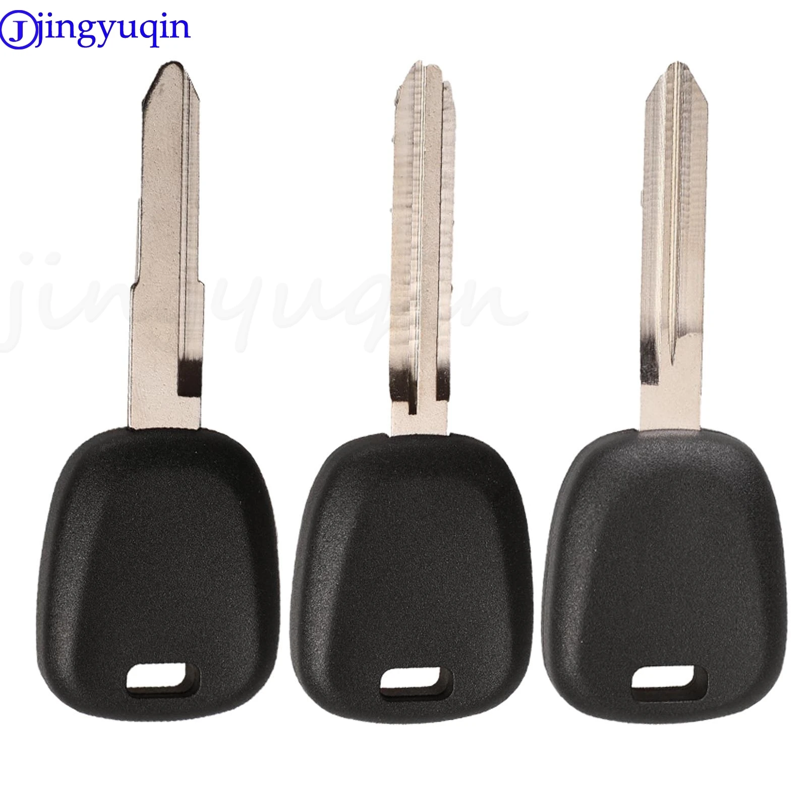 

jingyuqin 10pcs Car Transponder Key Case Replacement for Toyota RAV4 PRADO COROLLA Camry Reiz Highlander Yaris Corolla