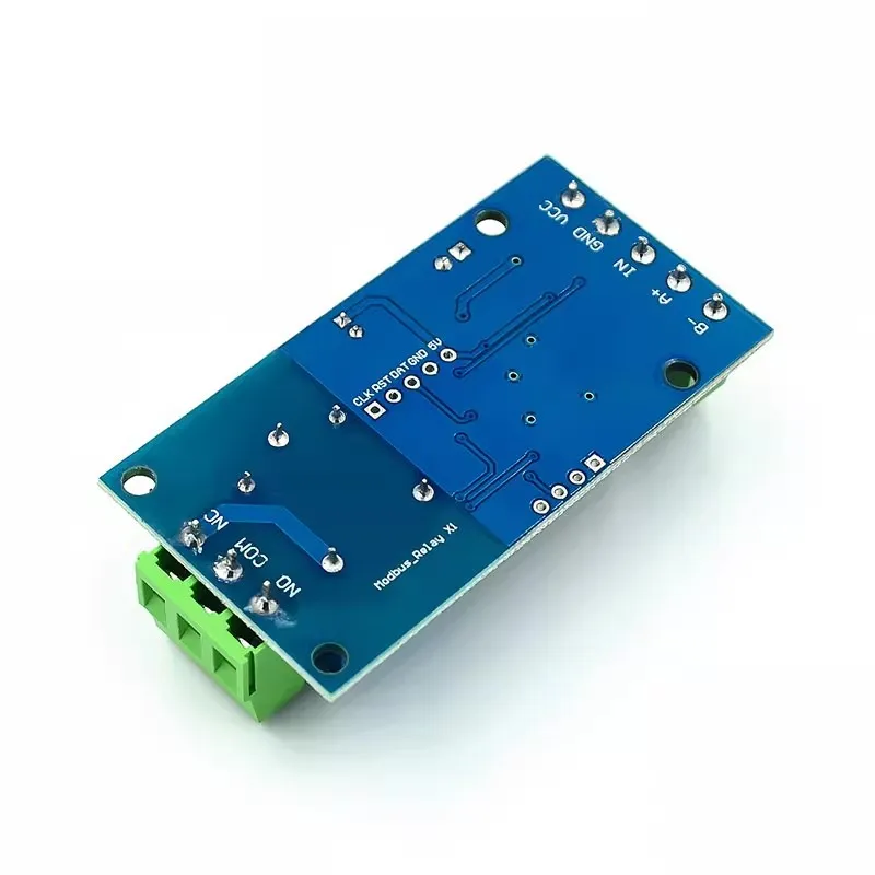 Modbus RTU Relay Module 7V 24V RS485 TTL 1 Channel Input Output with Reverse Polarity Protection