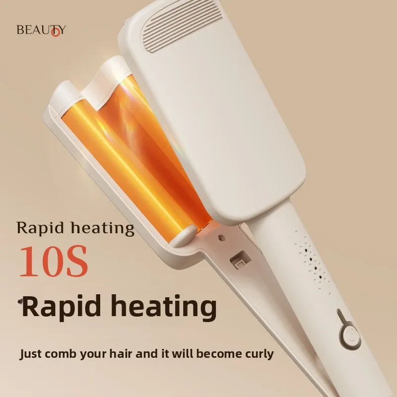 

French Egg Roll Curling Iron U-shaped Egg Roll Head Curling Iron 32mm Water Ripple Wool Roll Splint