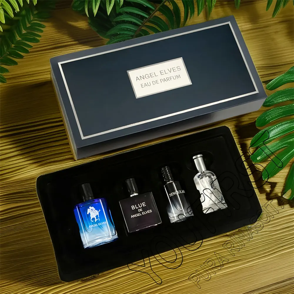 Perfume de marca para hombre con fecha, 120ml, Perfumes de feromonas masculinos duraderos y encantadores, Perfume en aerosol para hombre, caja de regalo para hombre, juego de 4 Uds. Nuevo - Image 4