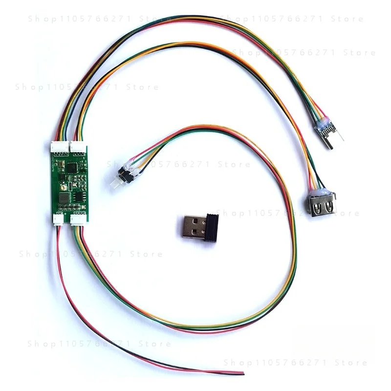 Wired Mechanical Keyboard To Wireless Bluetooth Converter DIY Module USB Wireless 2.4G Three-mode Multi-device Switching