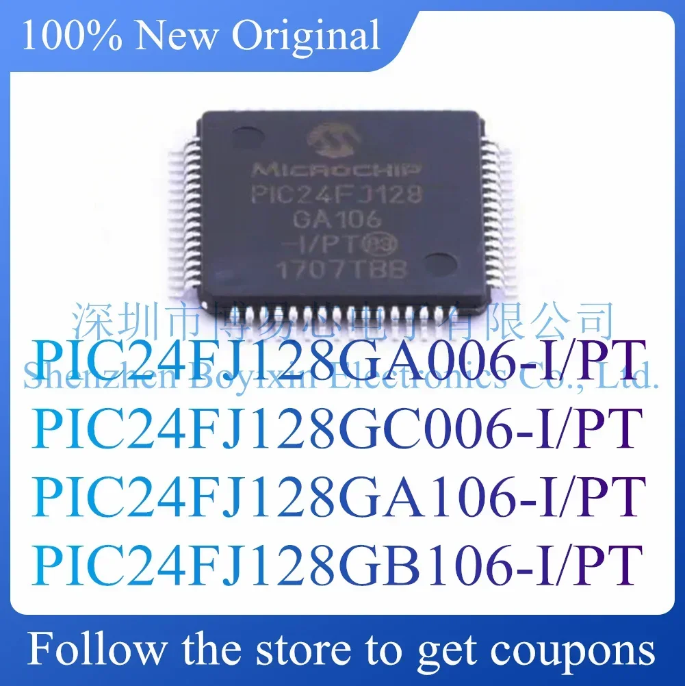

NEW PIC24FJ128GA006 PIC24FJ128GC006 PIC24FJ128GA106 PIC24FJ128GB106-I/PT.Original Product.