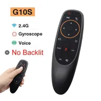 G10S Air Mouse Voice 2.4G Wireless Gyroscope Remote Control IR Learning for H96 MAX X88 PRO Android TV Box HK1