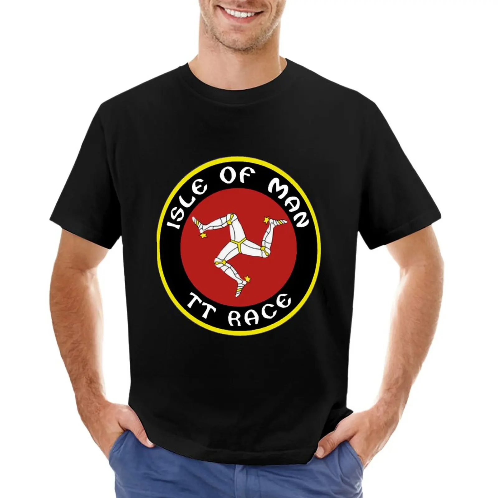 

RETRO ISLE OF MAN LOGO 1970 VINTAGE CIRCULAR DESIGN T-Shirt sublime t shirt t-shirts man boys t shirts men clothings