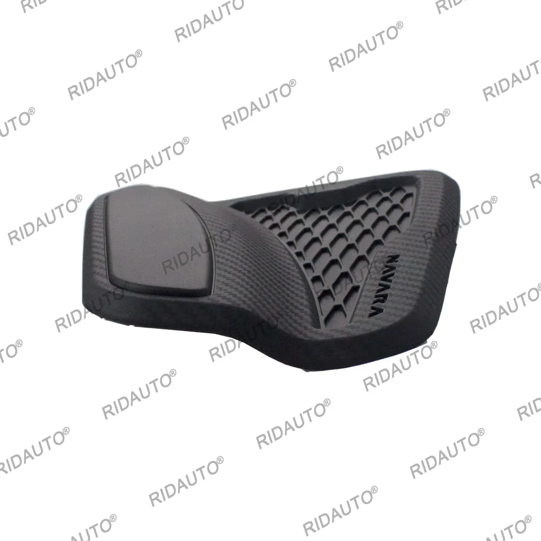 Black Protection Protector Decoration Carbon Fiber Style Gas Fuel Tank Cover Sticker For NISSAN NAVARA 2021 2022 2023 2024