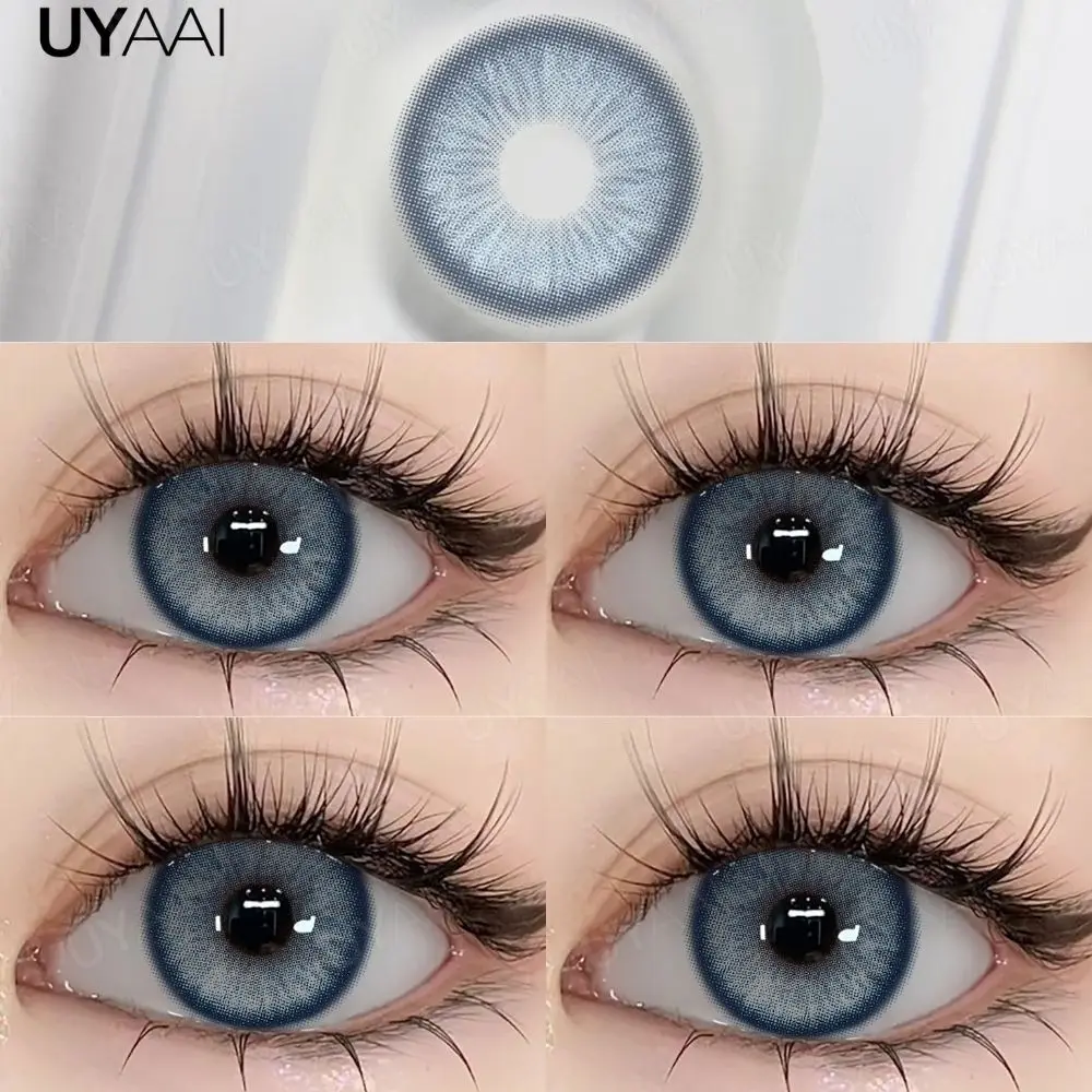 UYAAI NEUE Farbige Kontaktlinsen Rot Kosmetische Augenpupillen Schönheit Blaue Augenfarblinsen Grüne Linsen Natürliche Braune Linsen Make-up Colorcon