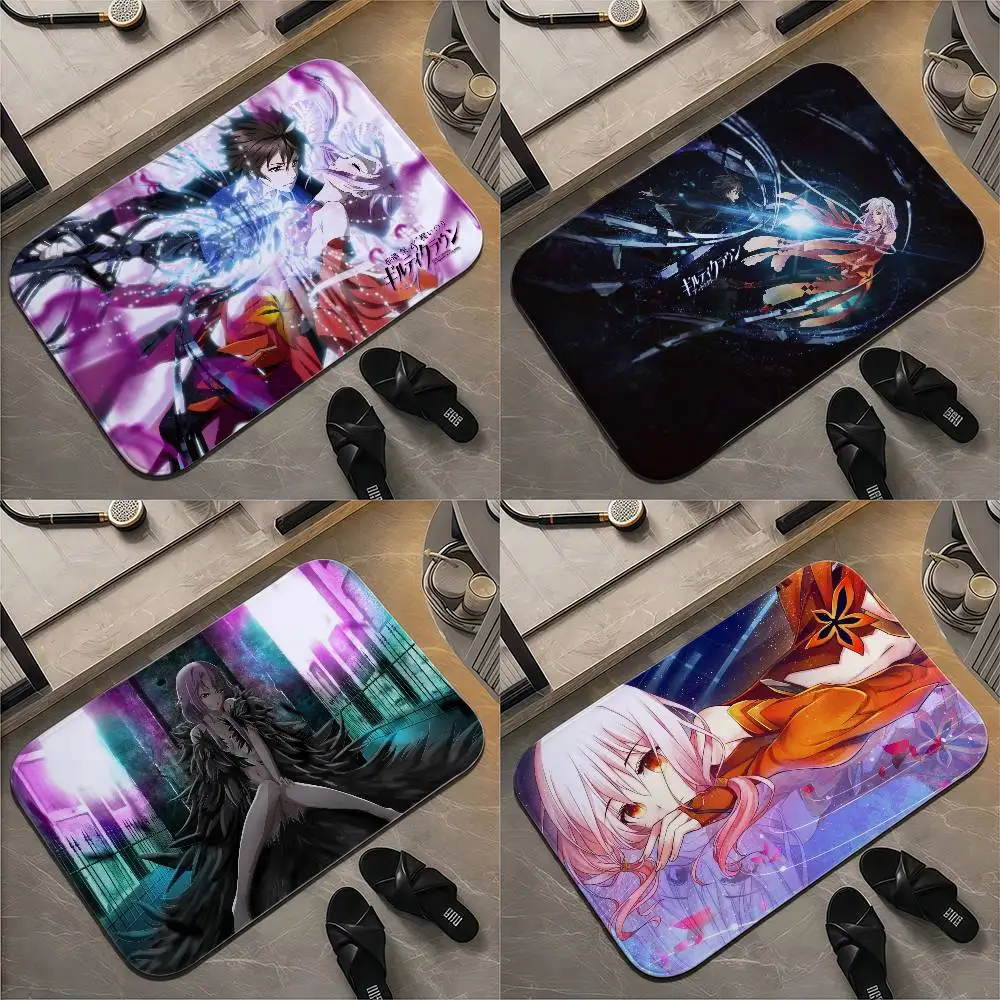 

Guilty Crown Floor Mat Printed Large Carpets Room And Bedroom Carpets Bathroom Anti Slip Door MATS Small Carpets