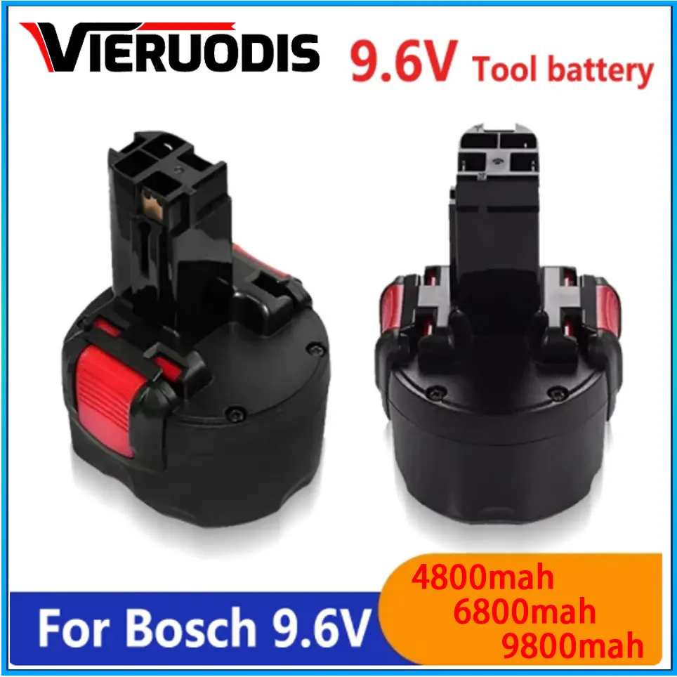 

For Bosch 9.6V 4.8AH 6.8AH 9.8AH Rechargeable Ni-MH Battery BAT048 BAT100 BAT119 BH984 BPT1041 GSR GDR Power Tools Battery