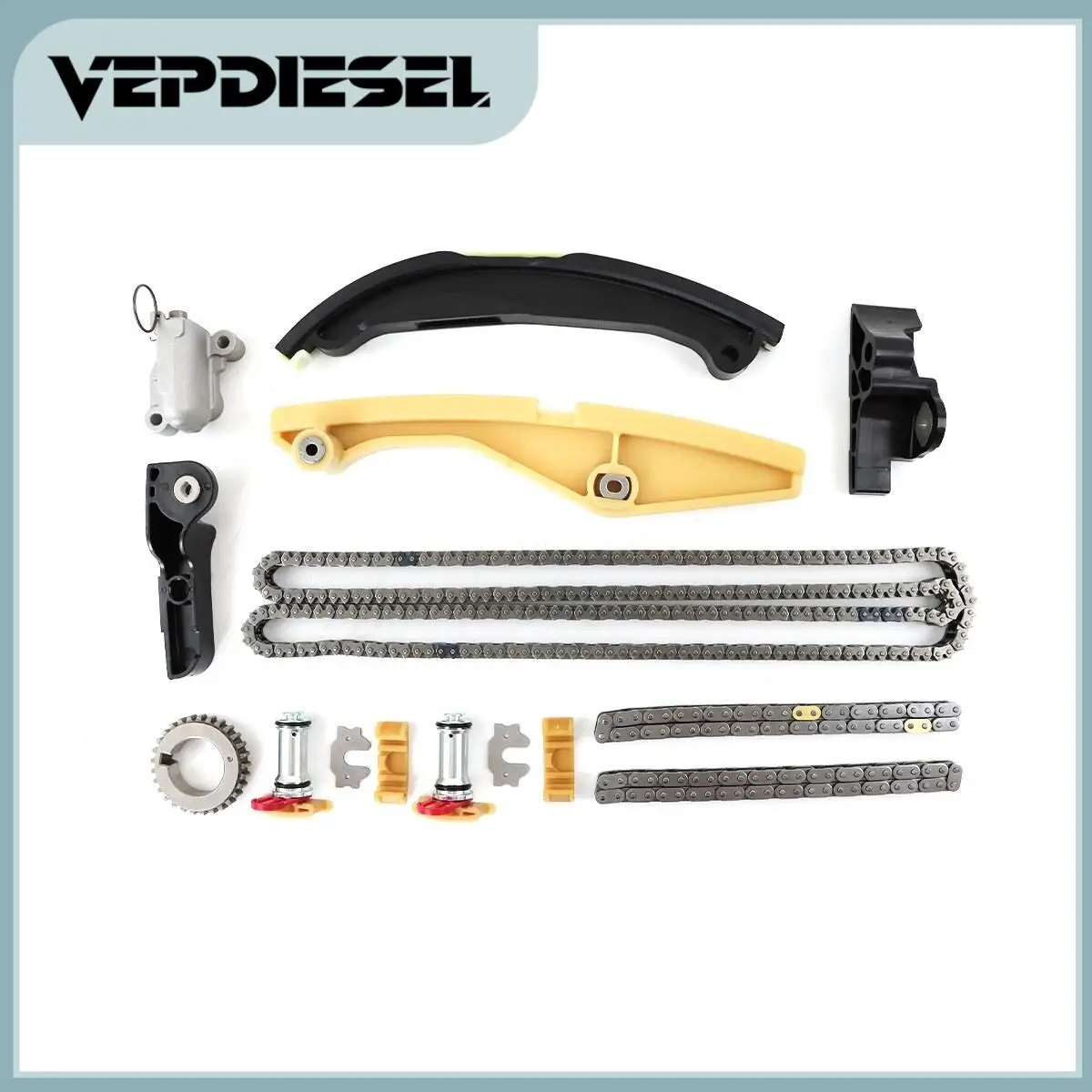 

Timing Chain Kit for Ford Edge Eplorer F150 Flex Mutang Taurus Transit Lincoln MKS MKZ MKX 3.5 3.7L Auto Engine parts