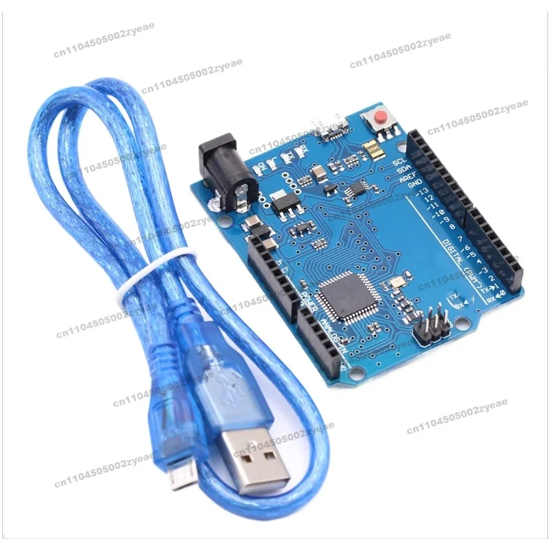 

Плата разработки микроконтроллера R3 Atmega32u4 с USB-кабелем, совместимая с стартовым комплектом Arduino DIY