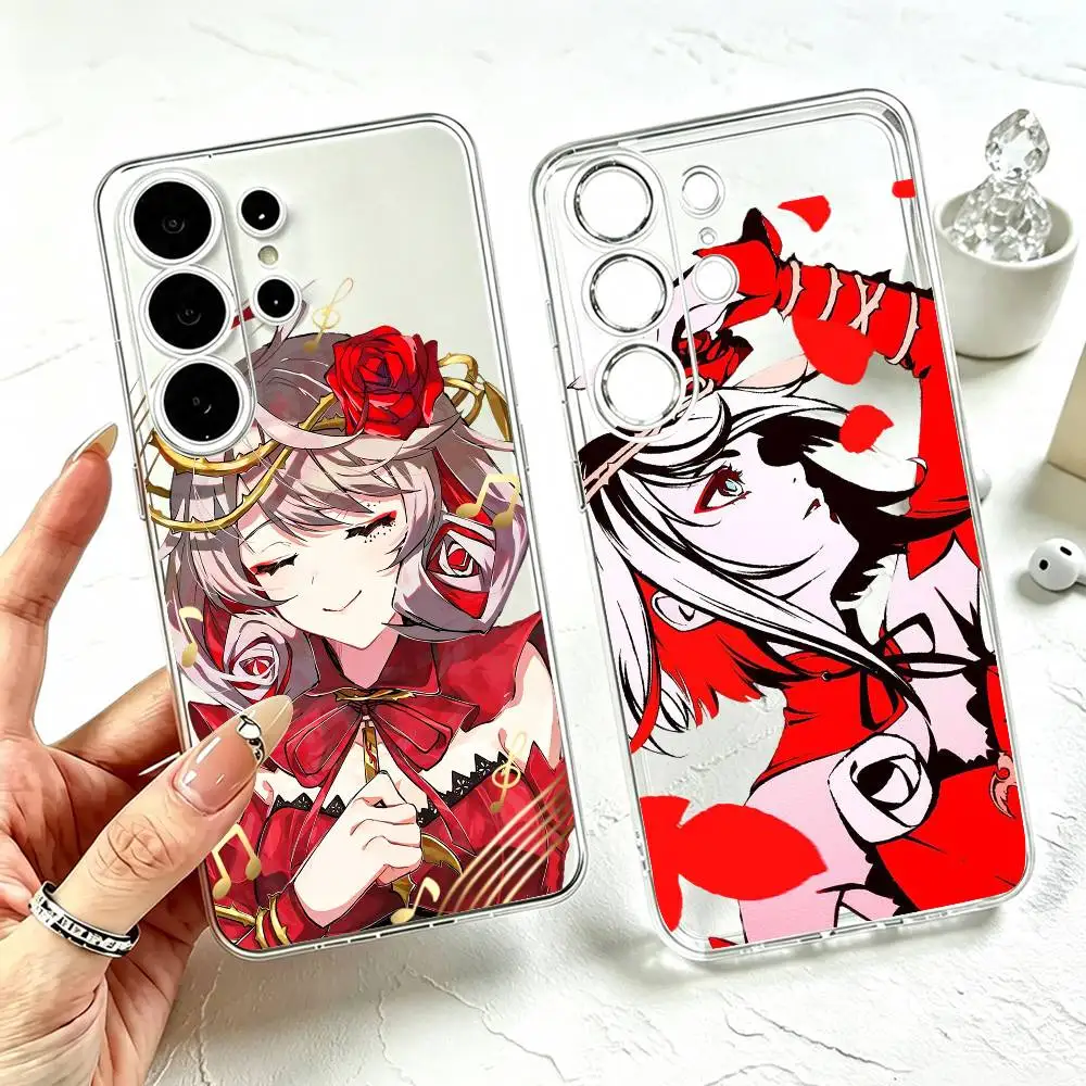 Coque de téléphone takt op D-Destiny en Silicone Transparent souple pour Samsung S25,S24,S21,S22,S23,S30,Ultra,S20,Plus,Fe