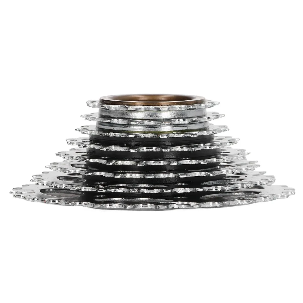 

8 Speed Bicycle Freewheel 13-28T High Strength Steel Bike Threaded Flywheel High Performance Hollow Bike Freewheel Sprocket