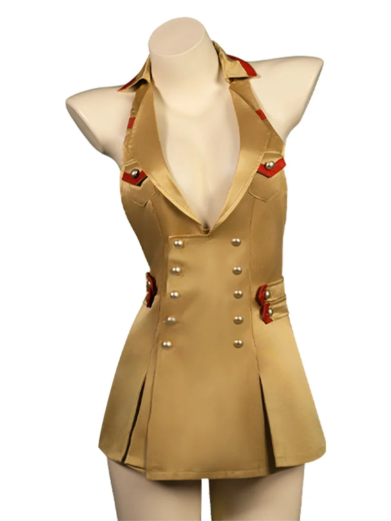 Game Cross Fire Cosplay spirit fox Cosplay Costume program ghost dress naked back Sexy for women Halloween carnival party dresse