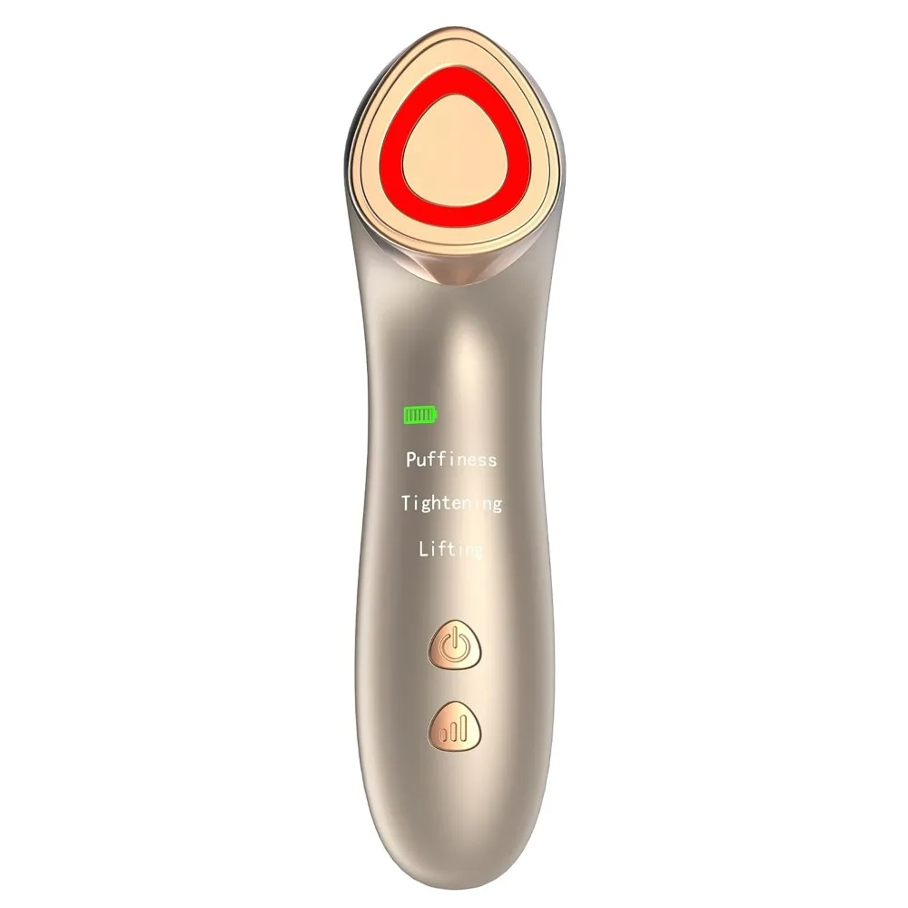 

Radio Frequency Skin Tightening Face Machine - Microcurrent Anti-Aging Face Massager Eye De-Puffing Device, Firming, Toning.