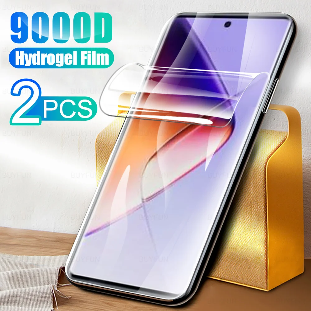 2Pcs HD Film For Infinix Note 40 Pro Screen Protector For Infinix Note 40 Pro 40Pro 40 Pro+ Plus 5G Full Glue Soft Hydrogel Film