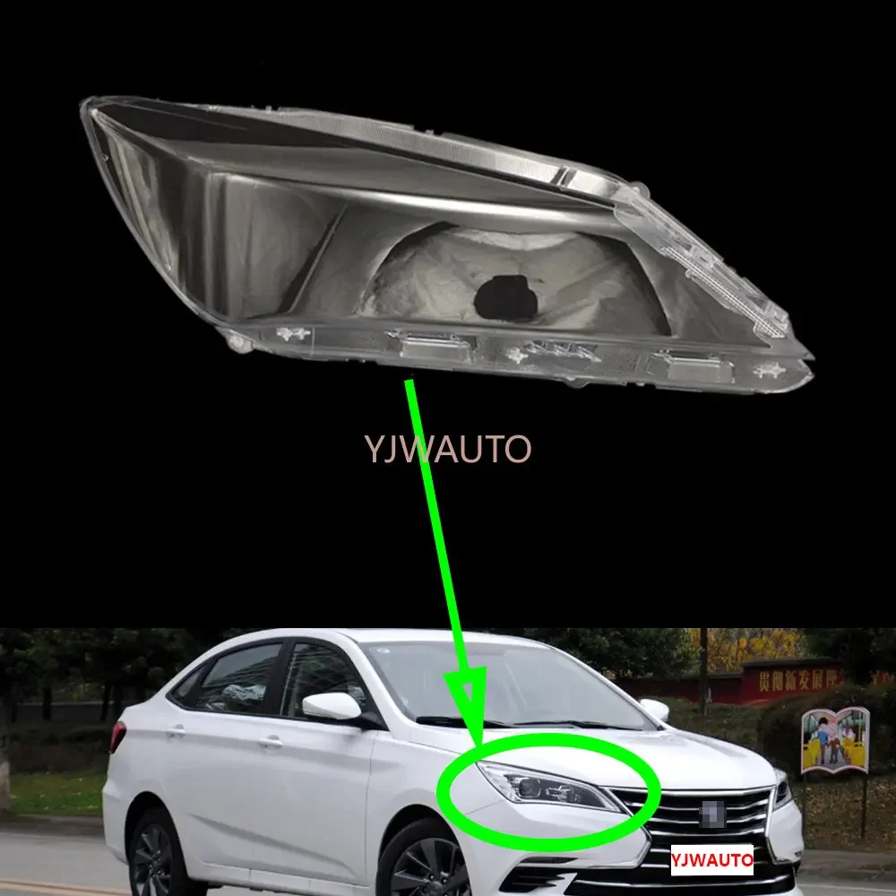 

Headlamp Cover for ChangAn Eado DT 2018 Headlight Lens Car Lights Replacement Glass Front Auto Shell Lens