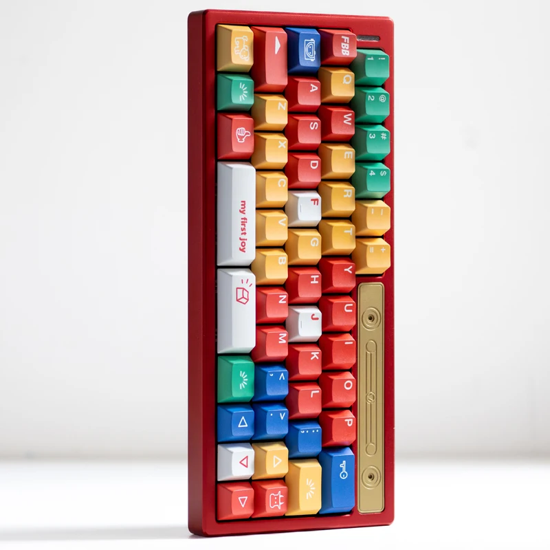 FBB Keycaps My First Joy Theme PBT MX Switches Mechanical Keyboard Keycap Personalized DIY Accessory For Children Teenager Gift