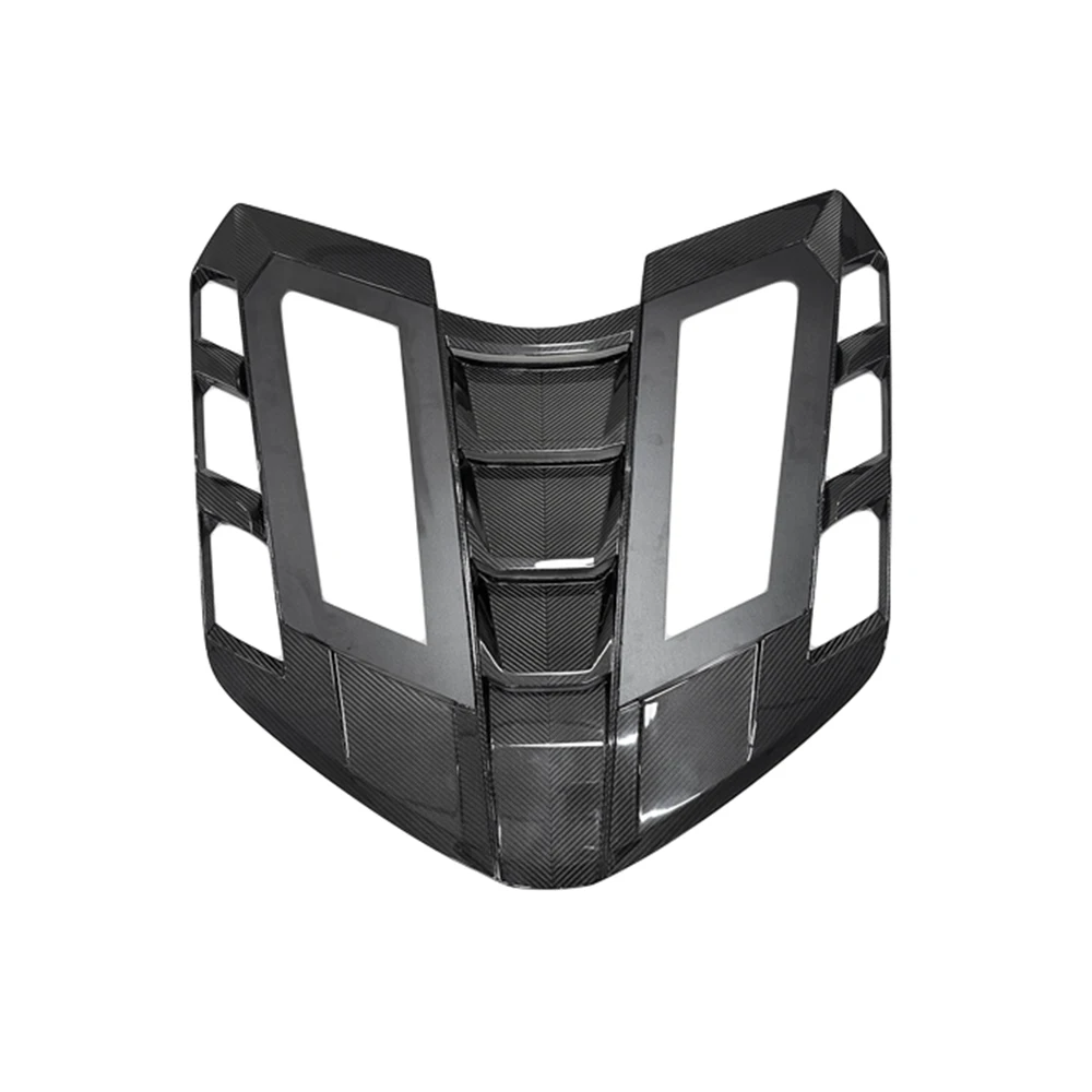 Dry Carbon Fiber Rear Window Cover for corvette C8 Car Accessories