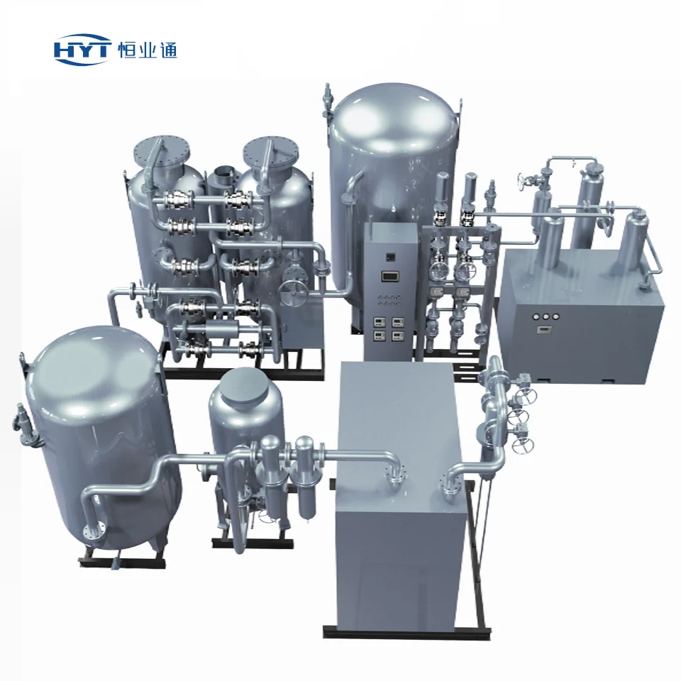 Gerador de nitrogênio PSA para corte a laser a fibra, alta pureza 99,99%, N2, 5Nm, 3 H