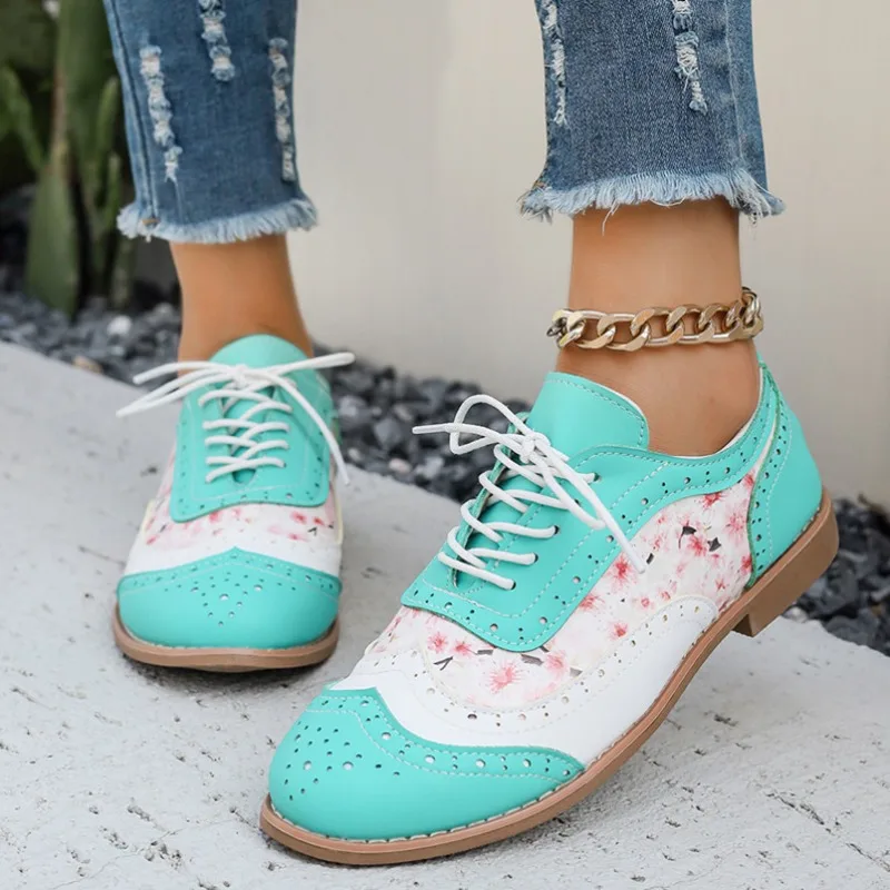 

Women Shoes Vintage Genuine Leather Lady Thick Heels Retro Vintage Shoes For Women Shoes 2025
