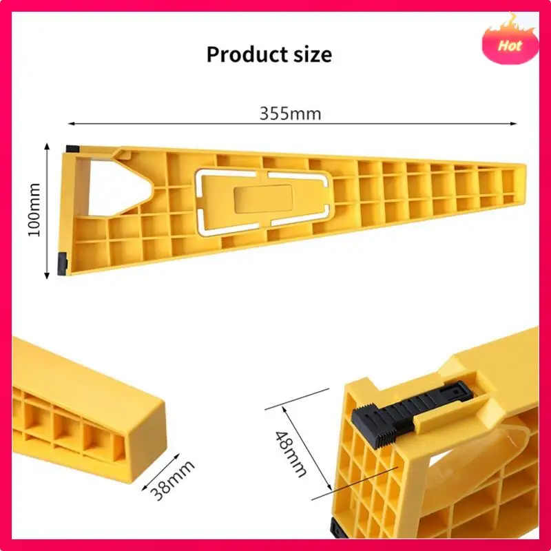 2Pcs Drawer Guide Rail Installation Locator Rail Fixer Woodworking DIY Auxiliary Tools