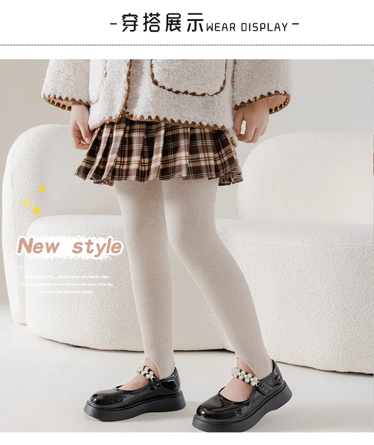 Mädchen winter plus samt dicken wärme baumwolle strumpfhosen Extra dicke kind leggings hosen baby kinder tanzen Fleece Futter strümpfe – Detail 8