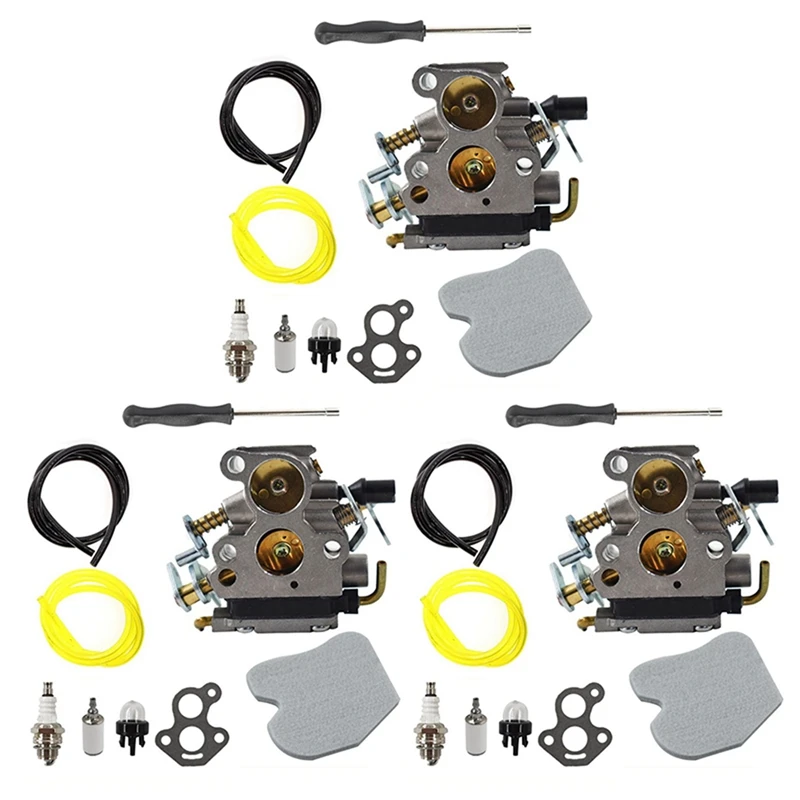 

3X Carburetor For Husqvarna 235 235E 236 240 240E Chainsaw 574719402 545072601