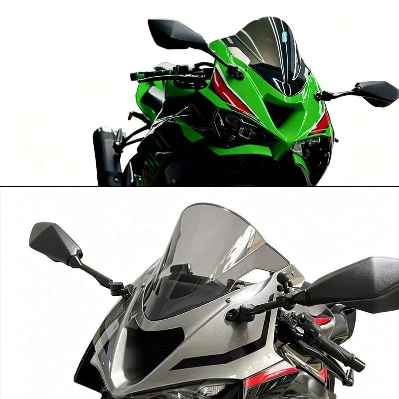 Fit For KAWASAKI NinjaZX-6R zx6r ZX6R ZX-6R 2024-2026 Motorcycle Windscreen Windshield Wind Deflectors Double Shield Protector