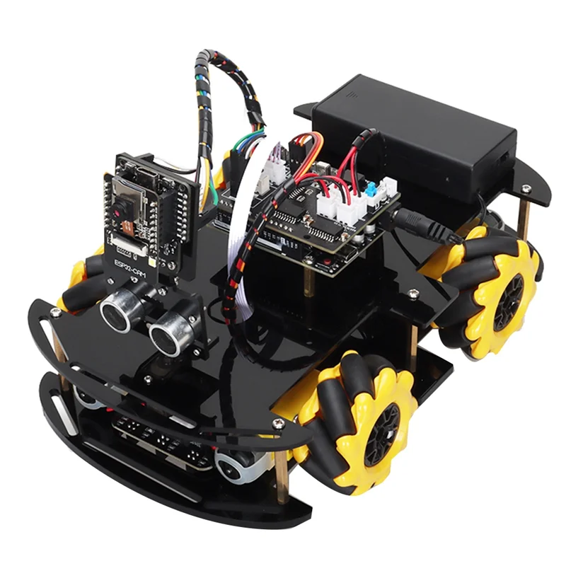 A19E-Robotic Starter Car Kit For Arduino Programming With ESP32 Cam, Learning And Develop Smart Automation Complete Kit
