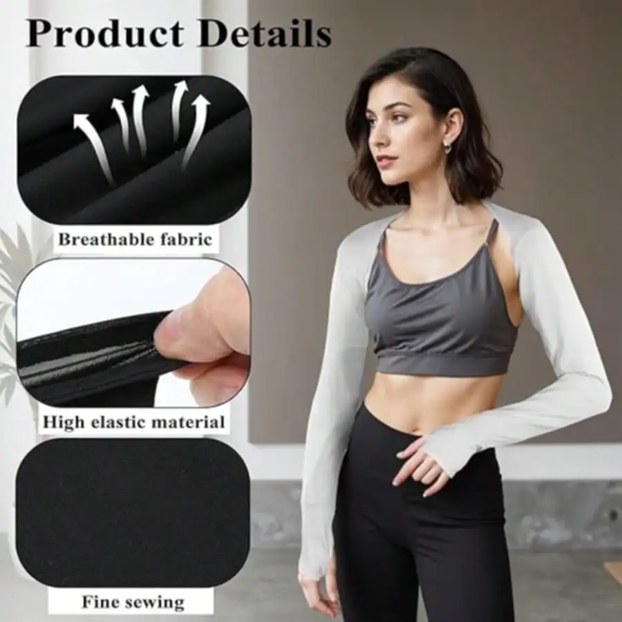 Summer Sunscreen Shawl Sleeves Outdoor Cycling Shawl Sleeves Versatile Fashion Golf UV Protective Shawl Sleeves