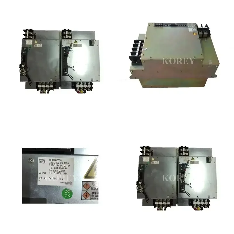 New, Ready Stock Sanyo Servo Driver Servo Motor and Drive QF1DB600T0 Good in Condition Please Inquiry