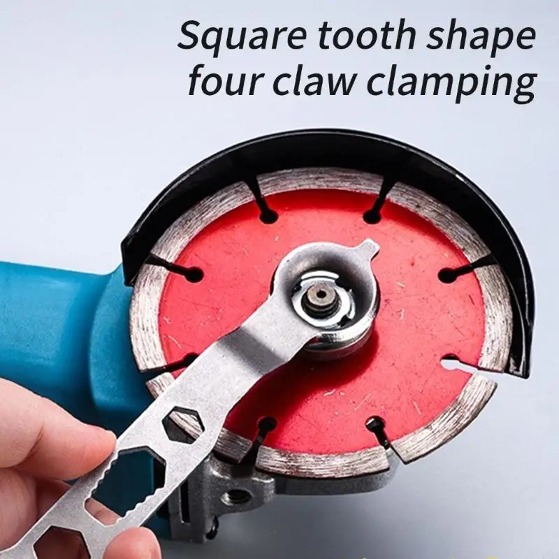 P82E Compactly And Rusts Resistant Four Claw Grinder Wrench Suitable For Home And Workshop Applications for Repair