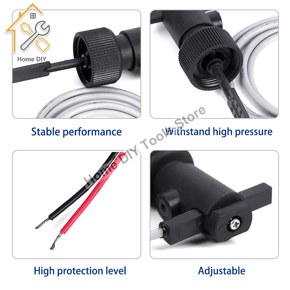 Explosion-proof Six-point Baffle Flow Sensor Switch Water Flow Detector W20 Long Paddle Magnetic Sensor