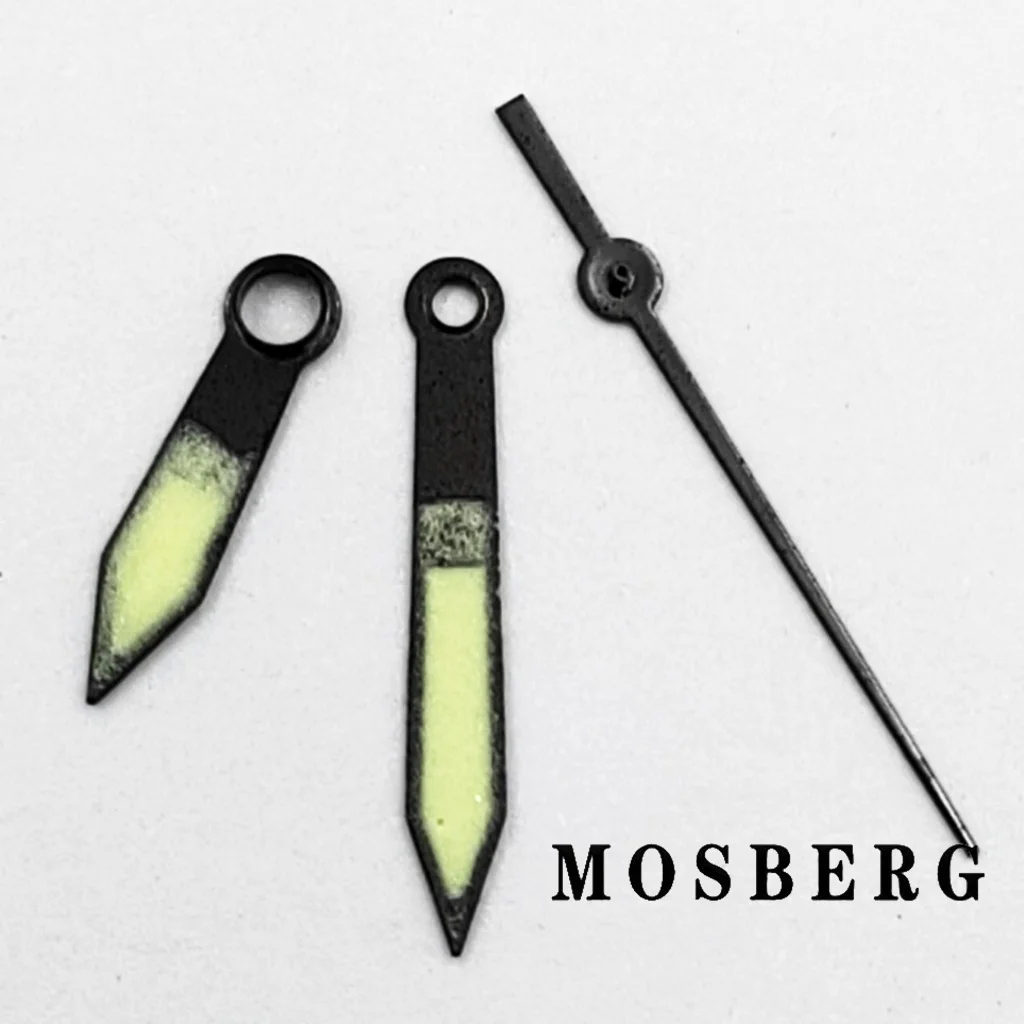 ساعة يد خضراء مضيئة تناسب NH35 NH36 ETA 2824 2836 ميوتا 8215 8205 821A DG2813 3804 ملحقات الحركة الأوتوماتيكية