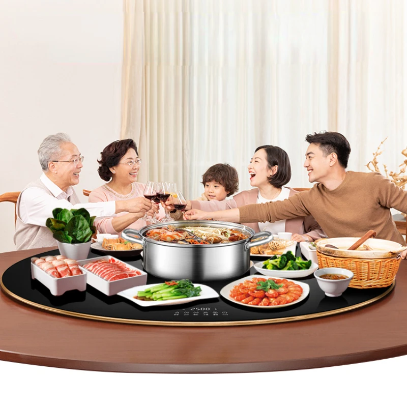 Food Insulation Board with Hot Pot Dishes Warming Keeping Plate Household Heating Dishes Warming Plate Lazy Multifunctional