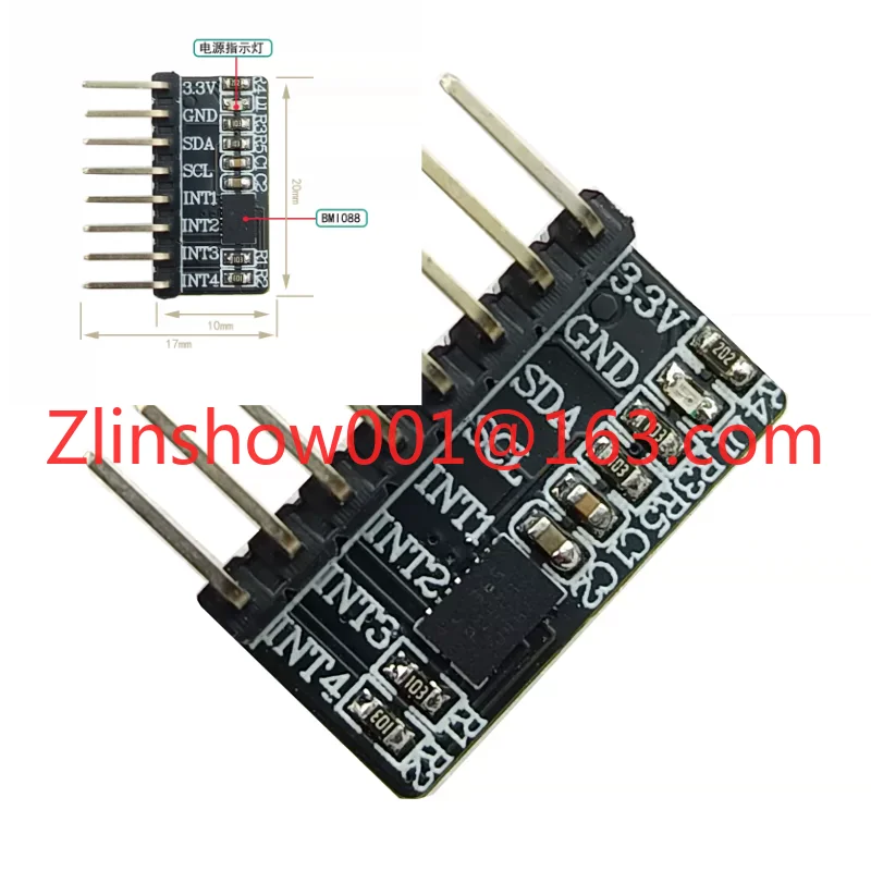 BMI088 Module 6-Axis Motion Sensor I2C Communication STM32/ESP32
