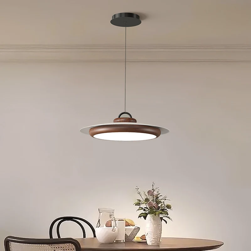 Cream Retro Led Restaurant Pendant Lights 2025 New Dining Table Bar Rocker Chandeliers Modern Home Interior Decor Lighting Lamps