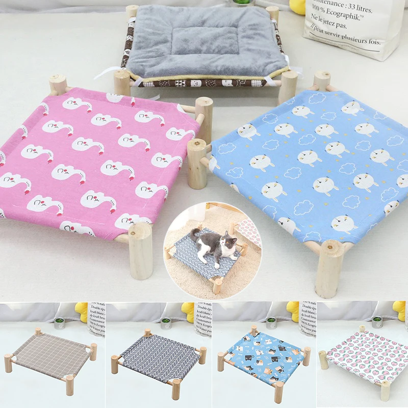 

New Cat Swing Bed Sheet Camp Bed Nest Comfortable Cat Sleeping Bed for Small Pet Replacement Indoor CatSupplies 라탄 Cat Hammock