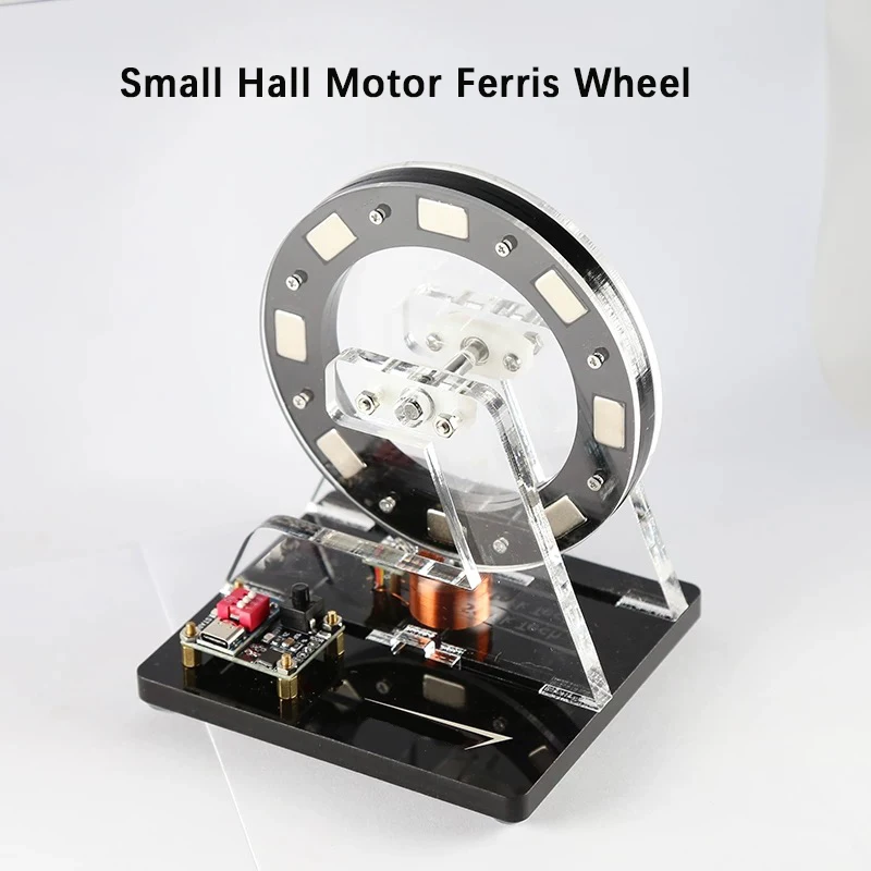 

Миниатюрная модель аттракциона «Колесо обозрения» с бесщеточным двигателем, демонстрационная модель, настольное высокотехнологичное украшение, креативная игрушка