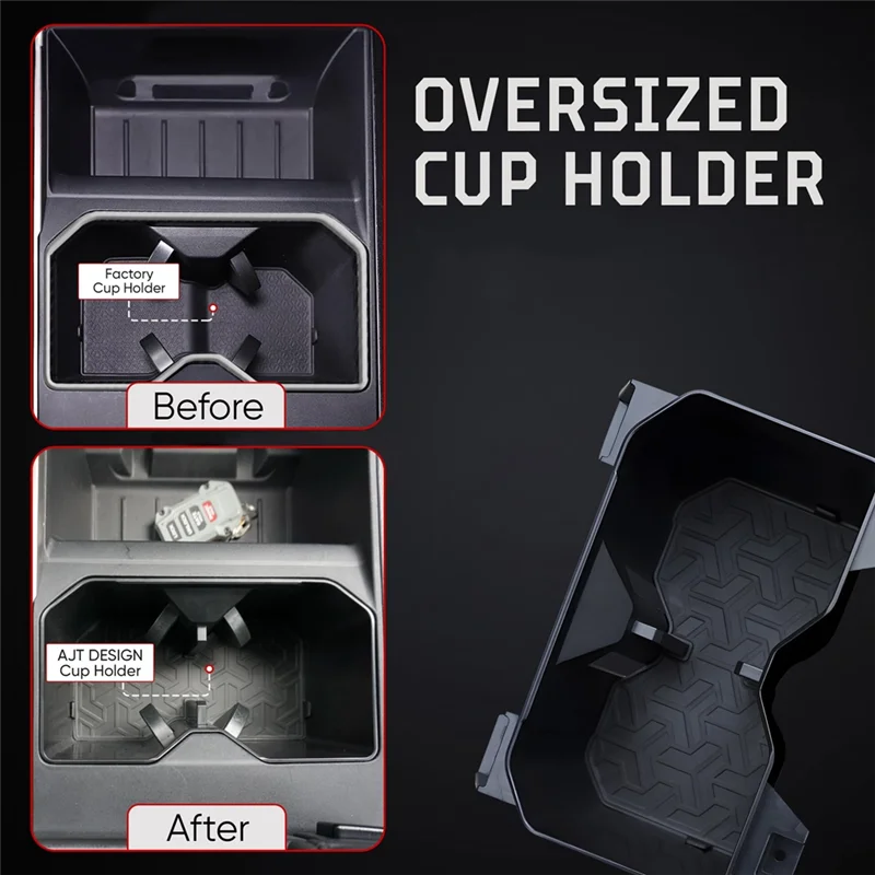 

Car Center Console Cup Holder Insert For Toyota 2022-2025 Interior Accessories