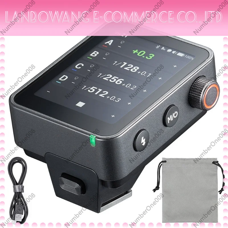 For Godox X3 PRO HD Touch Screen Wireless Flash Trigger TTL High Speed Sync Built In Lithium Battery Transmitter