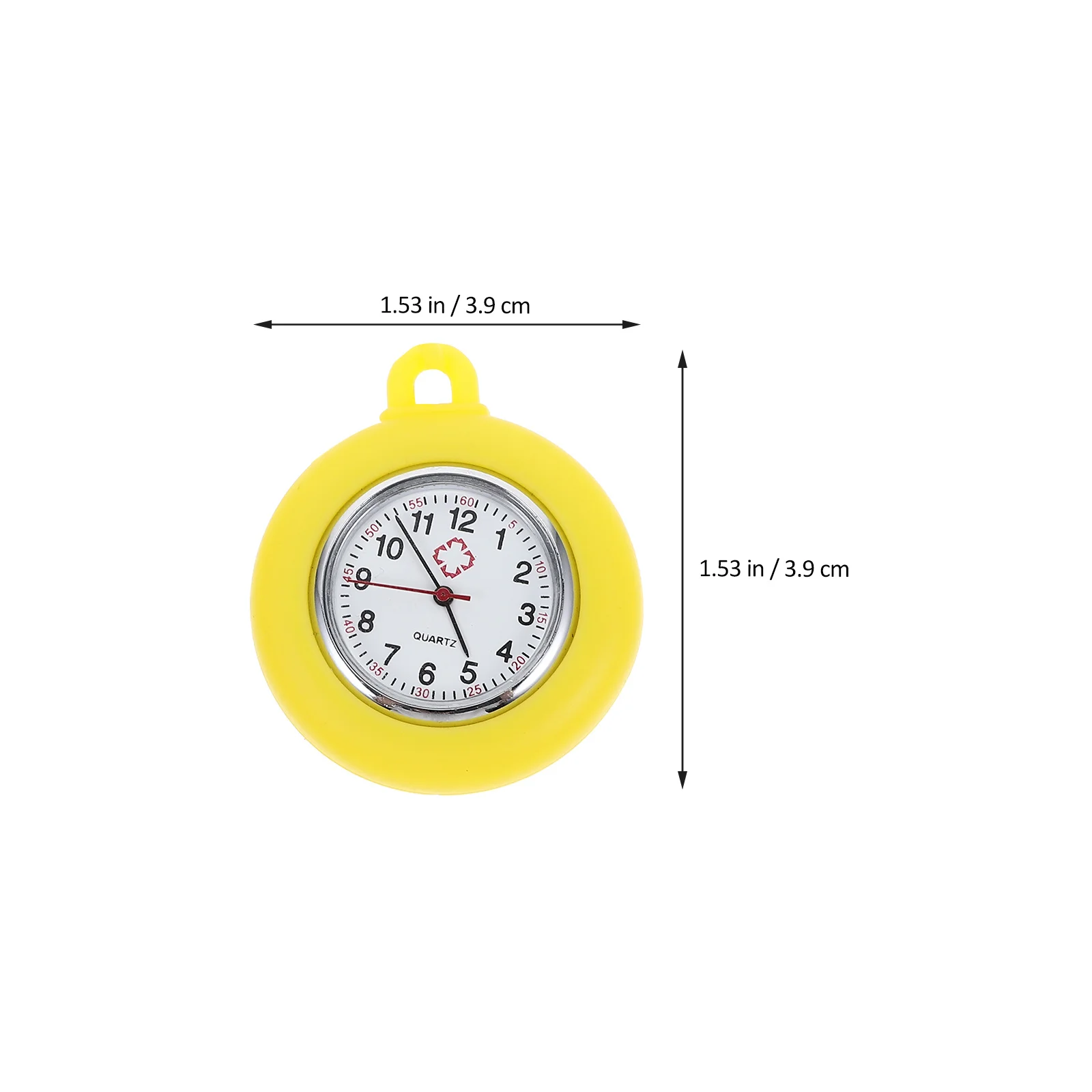 

1Pcs Lightweight Nurse Watch Simple Design Exquisite Detail Quartz Necklace Watch Easy to Read Time Gift for Family Friends