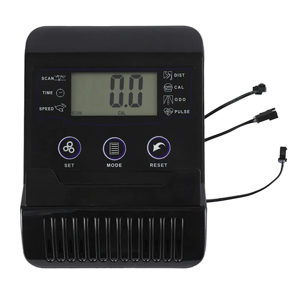 

Спидометр гребной машины, черный пластиковый счетчик 115 г, аксессуары, легкая установка, ЖК-дисплей, запасная часть