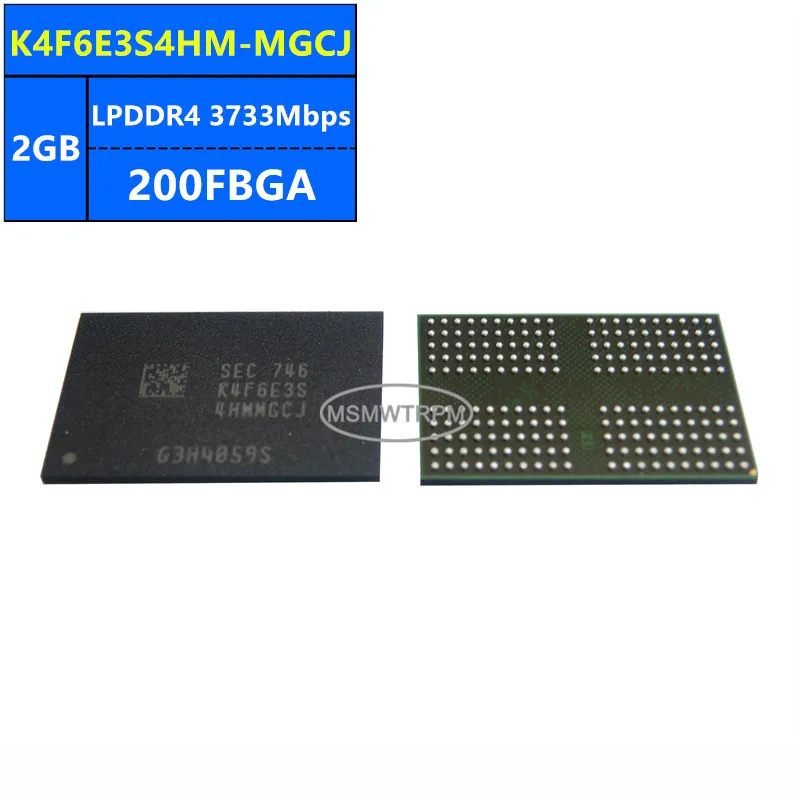 K4F6E304HB-MFCJ K4F6E3D4HB-MHCJ K4F6E3S4HM-MGCJ LPDDR4 2GB 3733Mbps 200FBGA 16Gb رقاقة الذاكرة IC الدوائر المتكاملة العلامة التجارية الجديدة أو #3