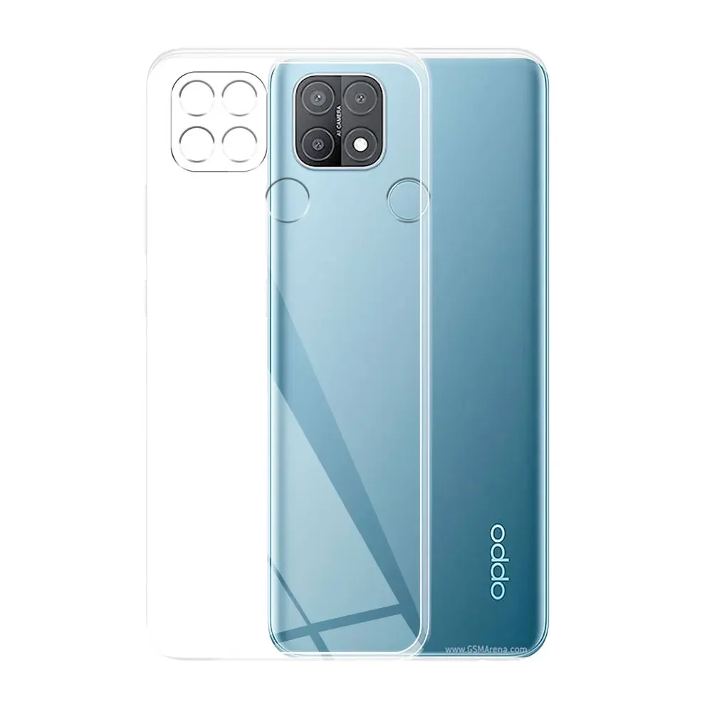 For Oppo A15 Case Ultra Thin Silicone Soft TPU Clear Back Case Cover For OPPO A15S Coque For Oppo A15 A15s Transparent Fundas